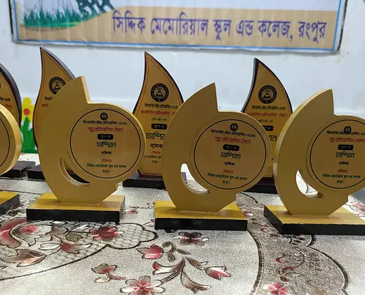 শীতকালীন ক্রীড়া প্রতিযোগিতা-২০২৫ এর লুডু ও ব্যাডমিন্টন চ্যাম্পিয়ন ট্রফি